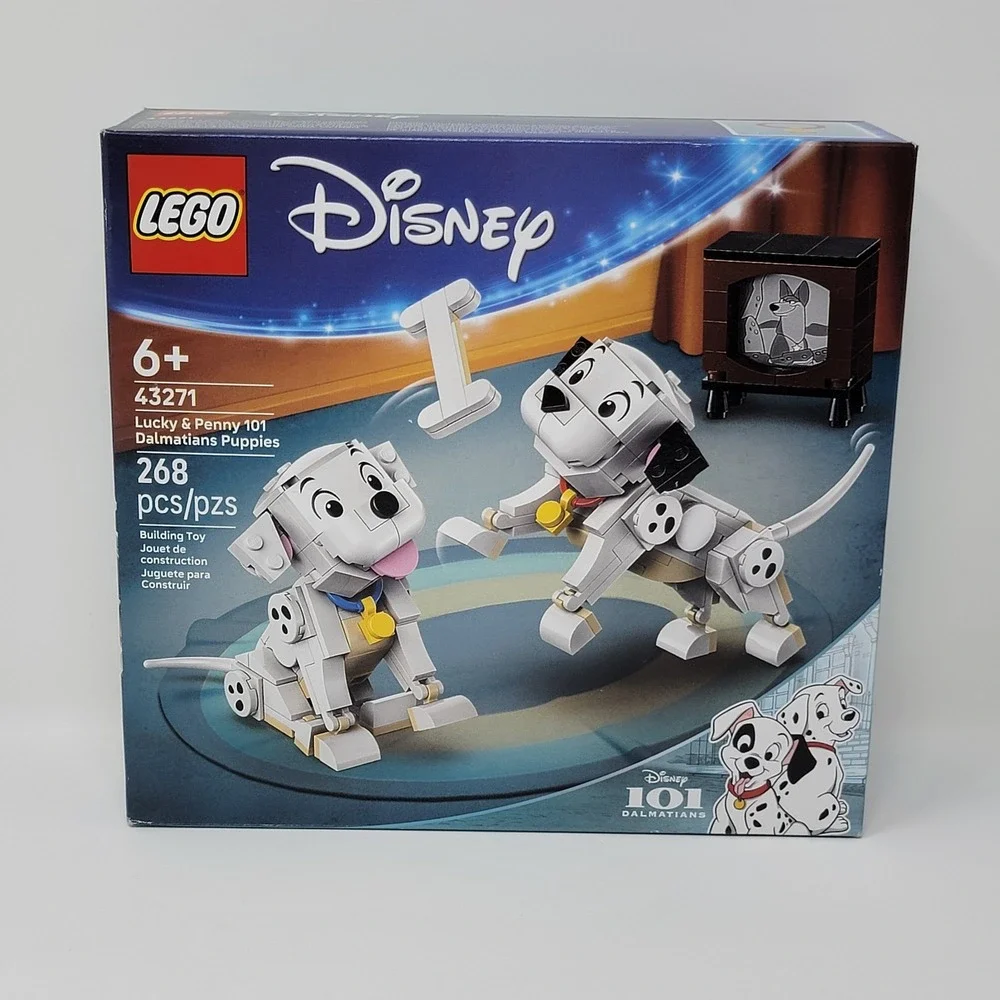 LEGO 43271 Disney Lucky & Penny 101 Dalmatians Puppies ~ 268 pcs Factory Sealed!